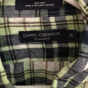 Men’s Daniel Cremieux XL Linen Shirt